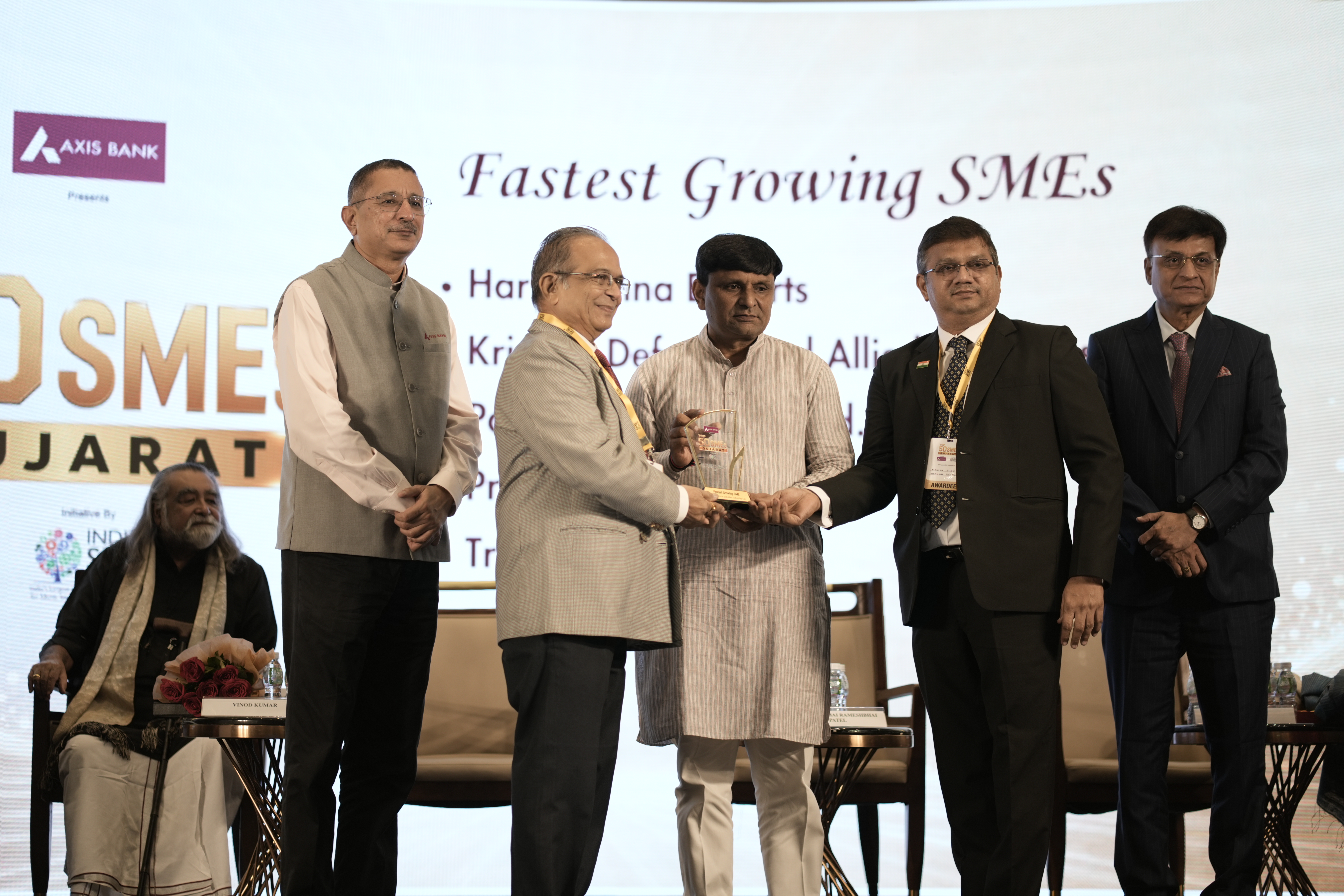 Krishna Defence Wins Fastest Growing SMEs Honour, Selected Among Gujarat’s 50 from 1,524 Nominations