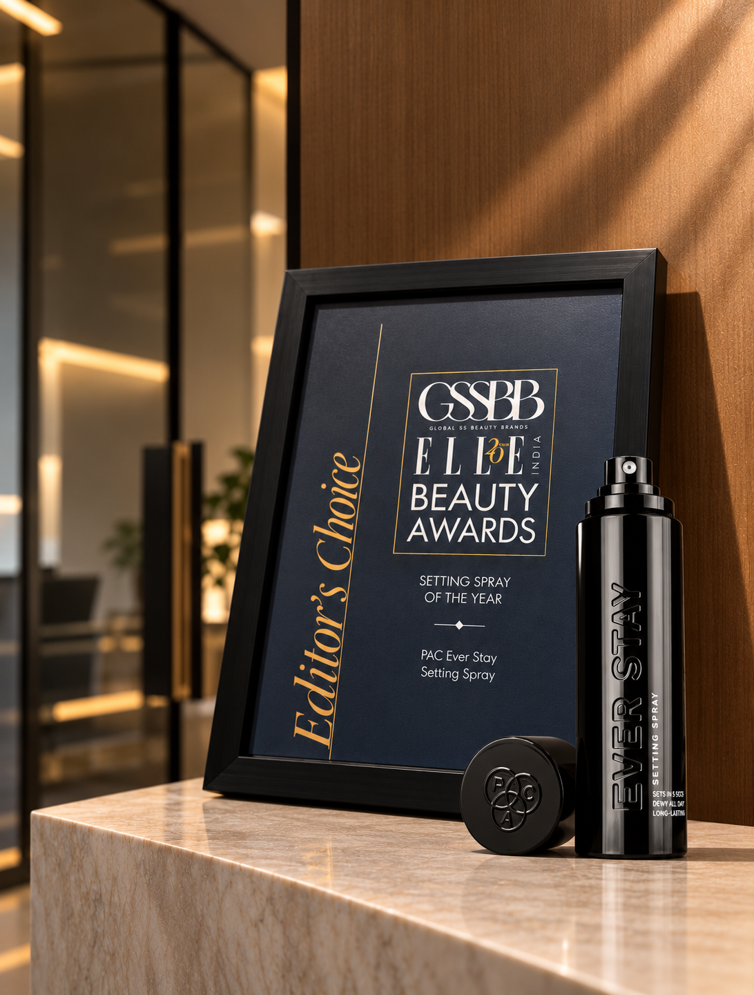 PAC Cosmetics’ Ever Stay Setting Spray Wins ‘Editor’s Choice: Setting Spray of the Year’ at the ELLE Beauty Awards 2026