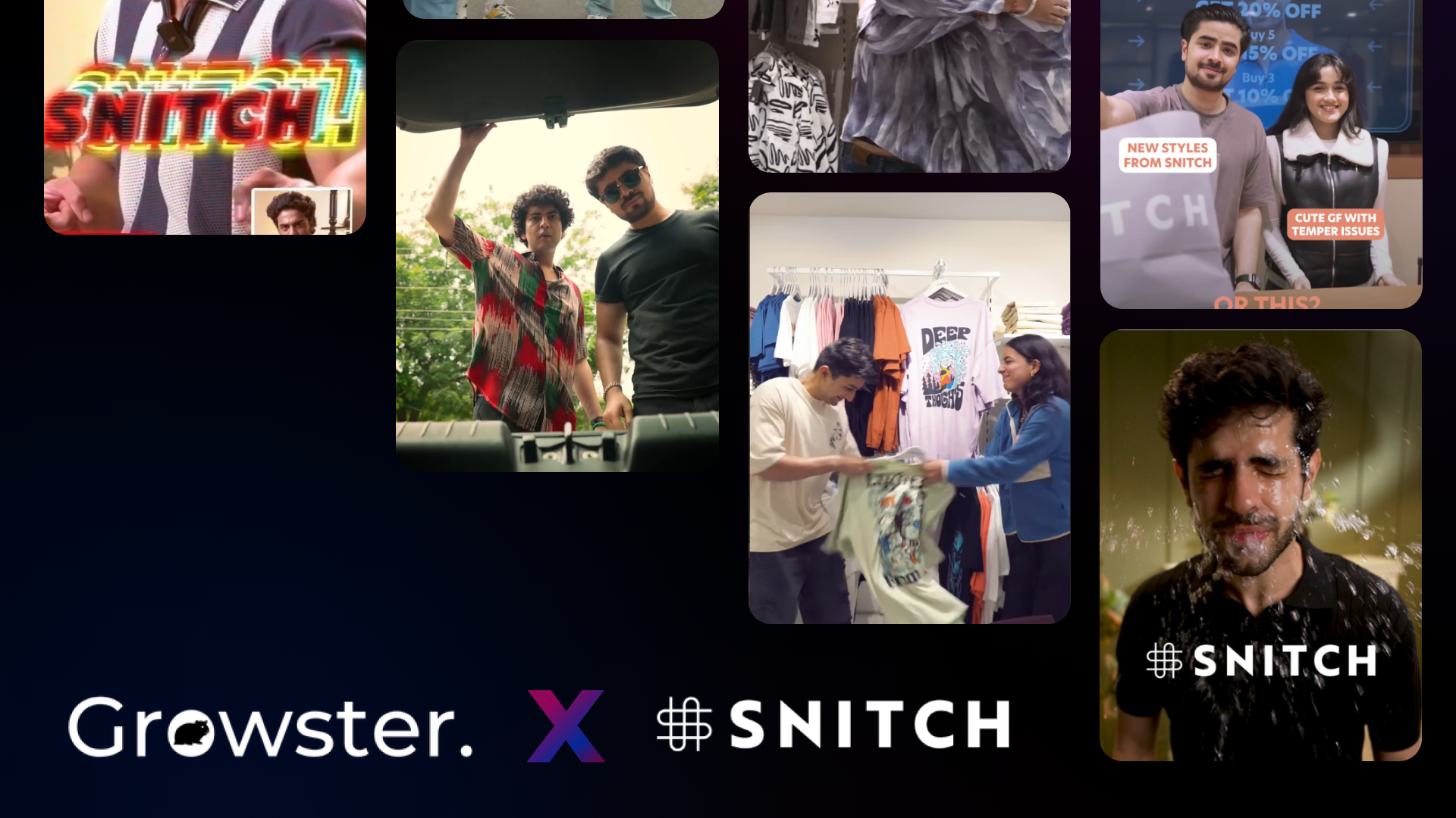 Growster Crosses 1,500 plus Videos for Snitch, Powering Performance-Led Growth Through Creative Scale