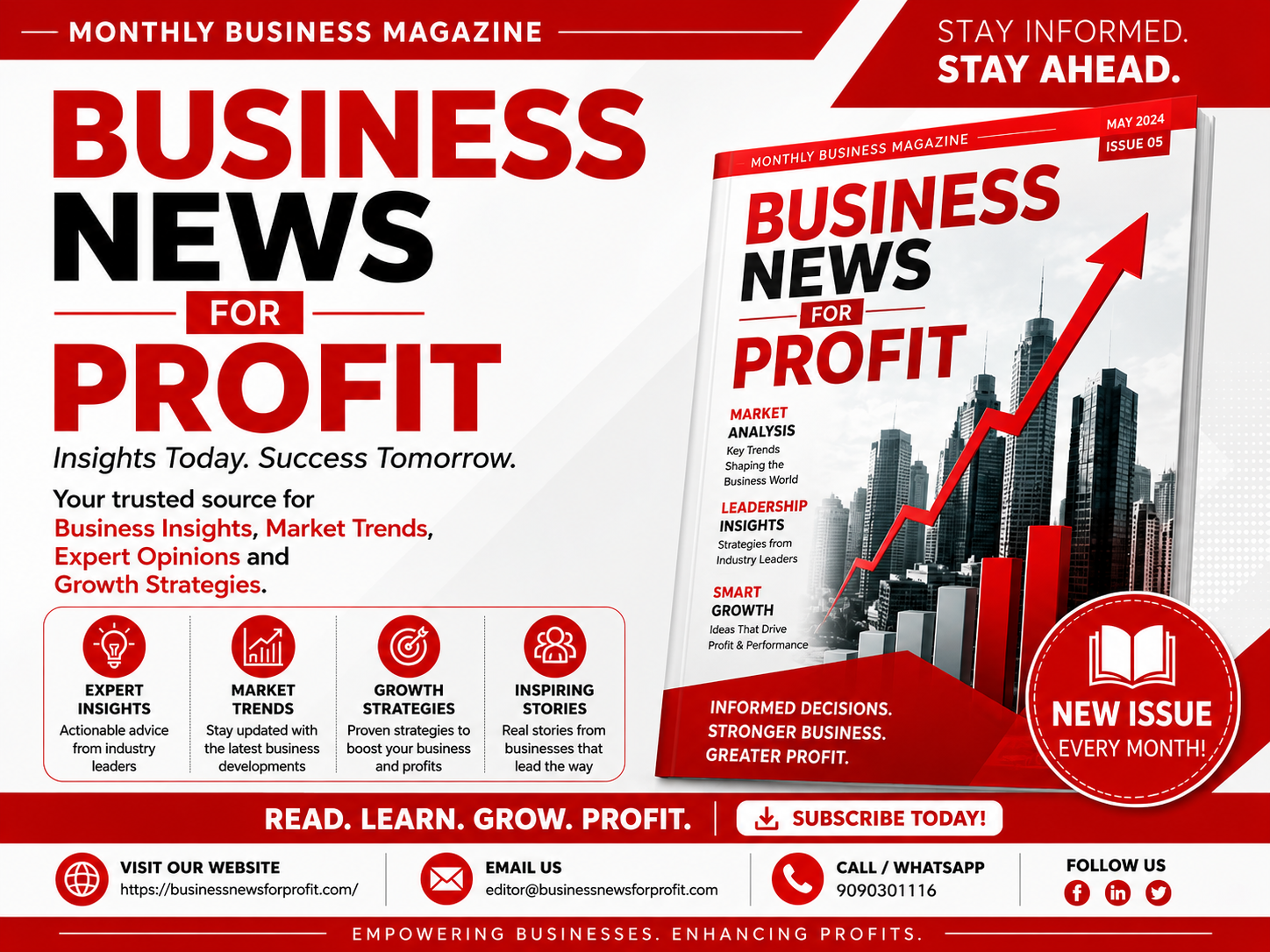 The Role of Business Magazines in Promoting Business Growth, Innovation, and Economic Development