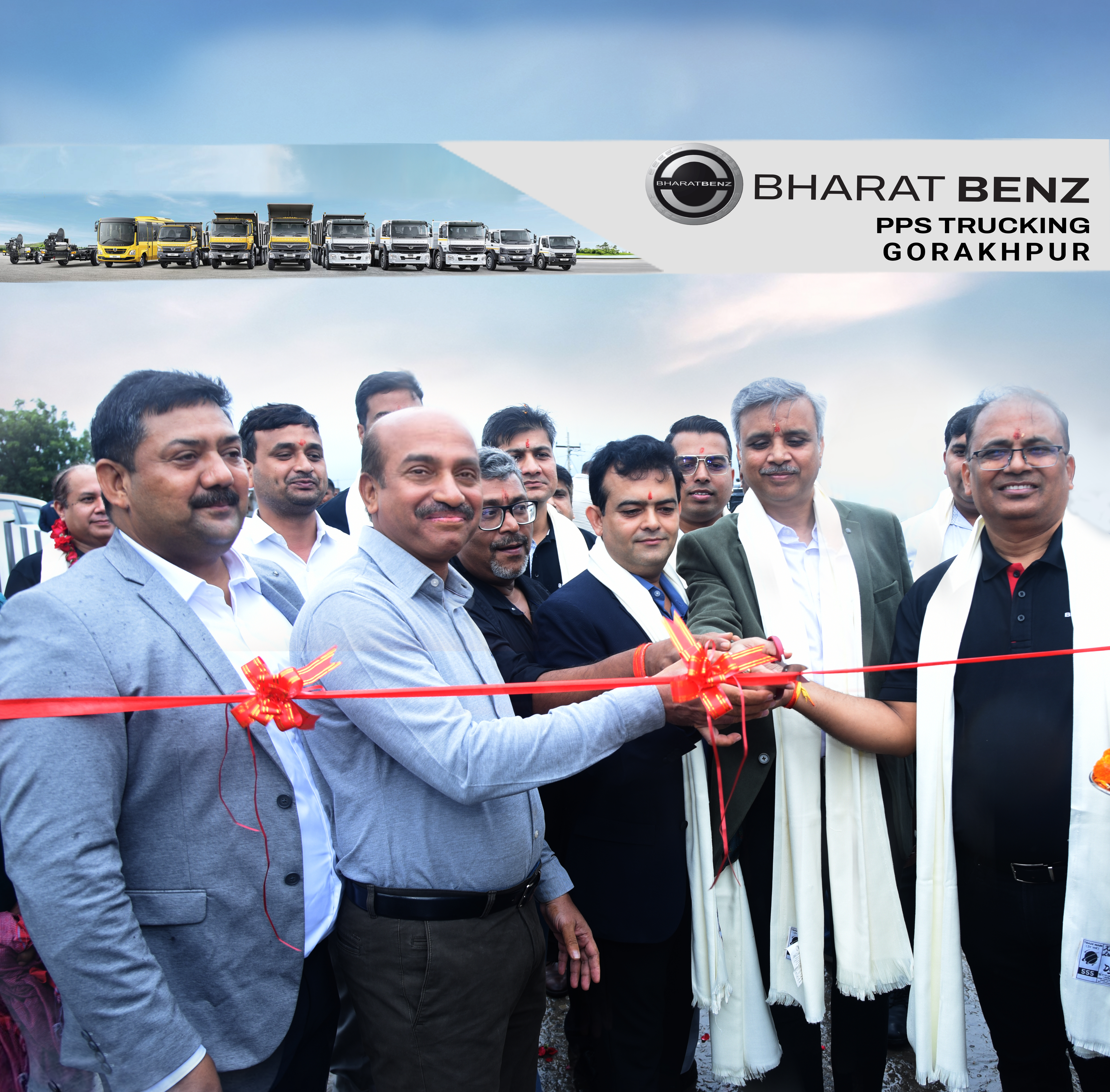 BharatBenz Expands Presence in North India with New 3S Facility in Gorakhpur in partnership with PPS Trucking