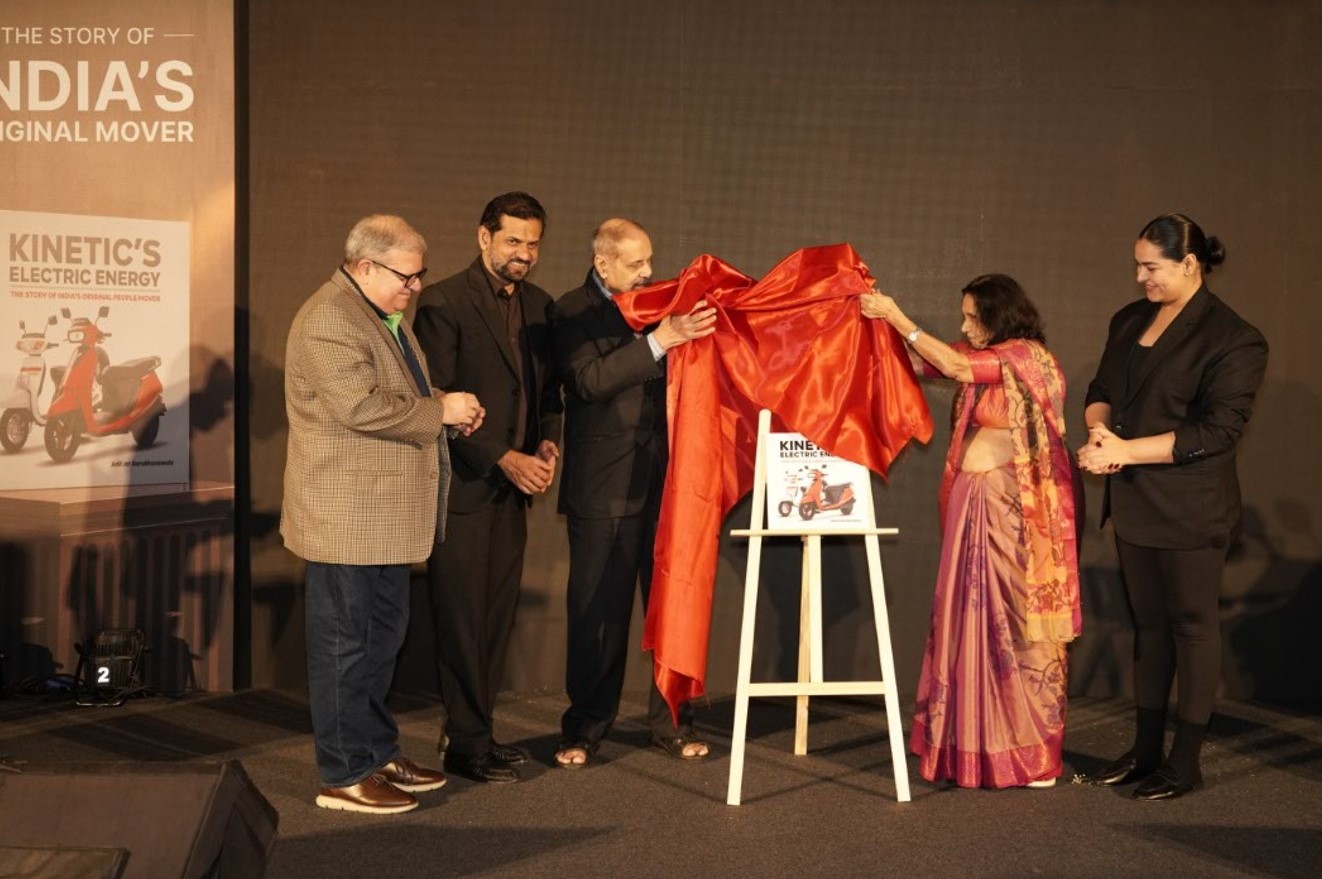 Kinetic Group Launches Kinetic's Electric Energy  A Landmark Coffee Table Book Celebrating India's Original People Mover