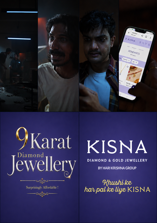 Why go through all that trouble for jewellery KISNA’s new campaign spotlights its surprisingly affordable 9KT offering