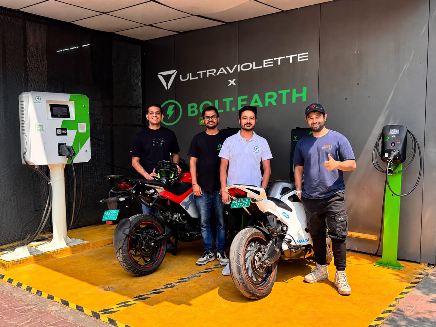 Ultraviolette and Bolt.Earth Ramp Up Type-6 DC Fast-Charging Network Amid Rising Electric Motorcycle Demand and India’s Energy- Resilience Push