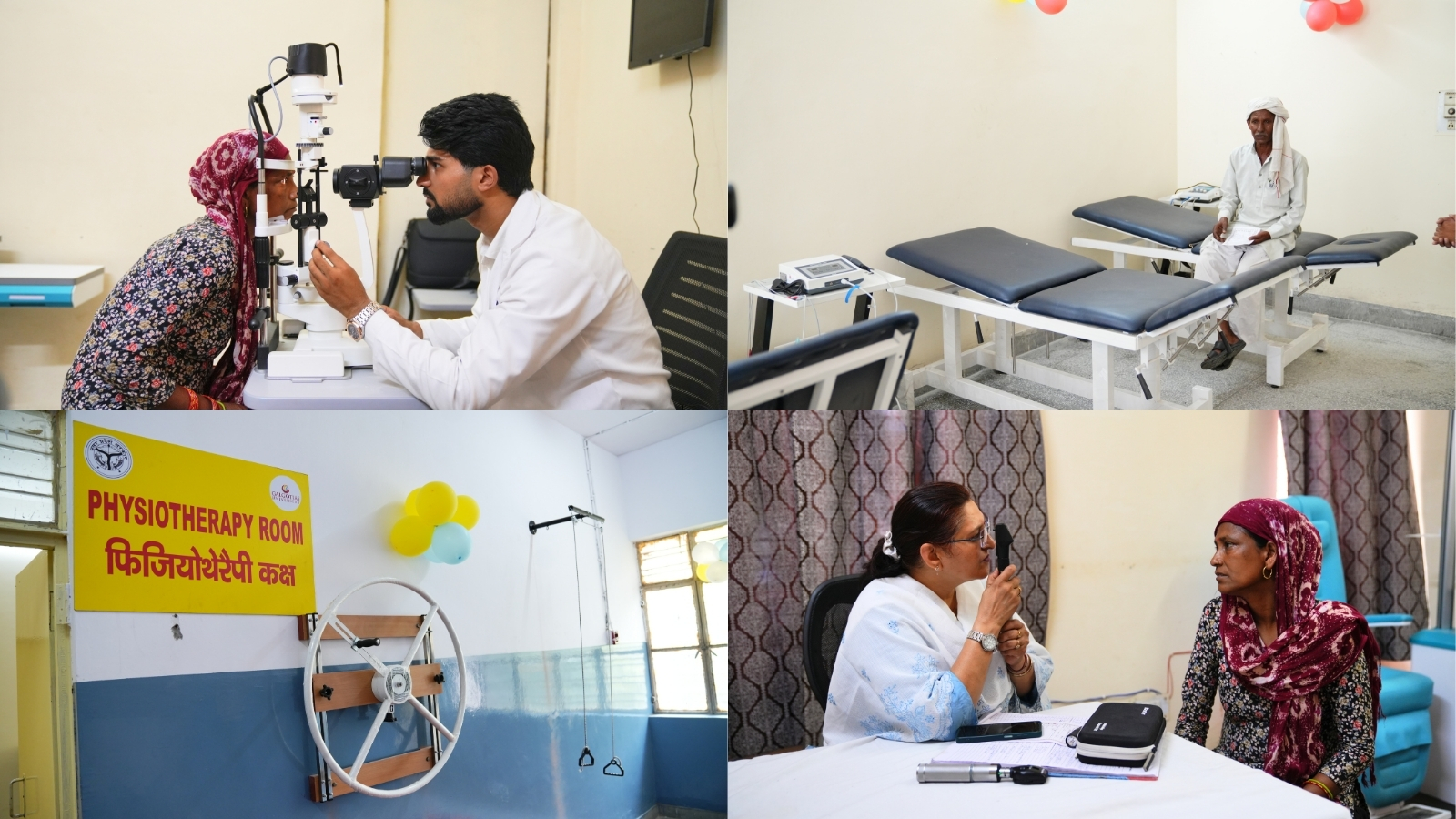 Galgotias University Upgrades Dadha Community Health Centre, Boosts Rural Healthcare Access