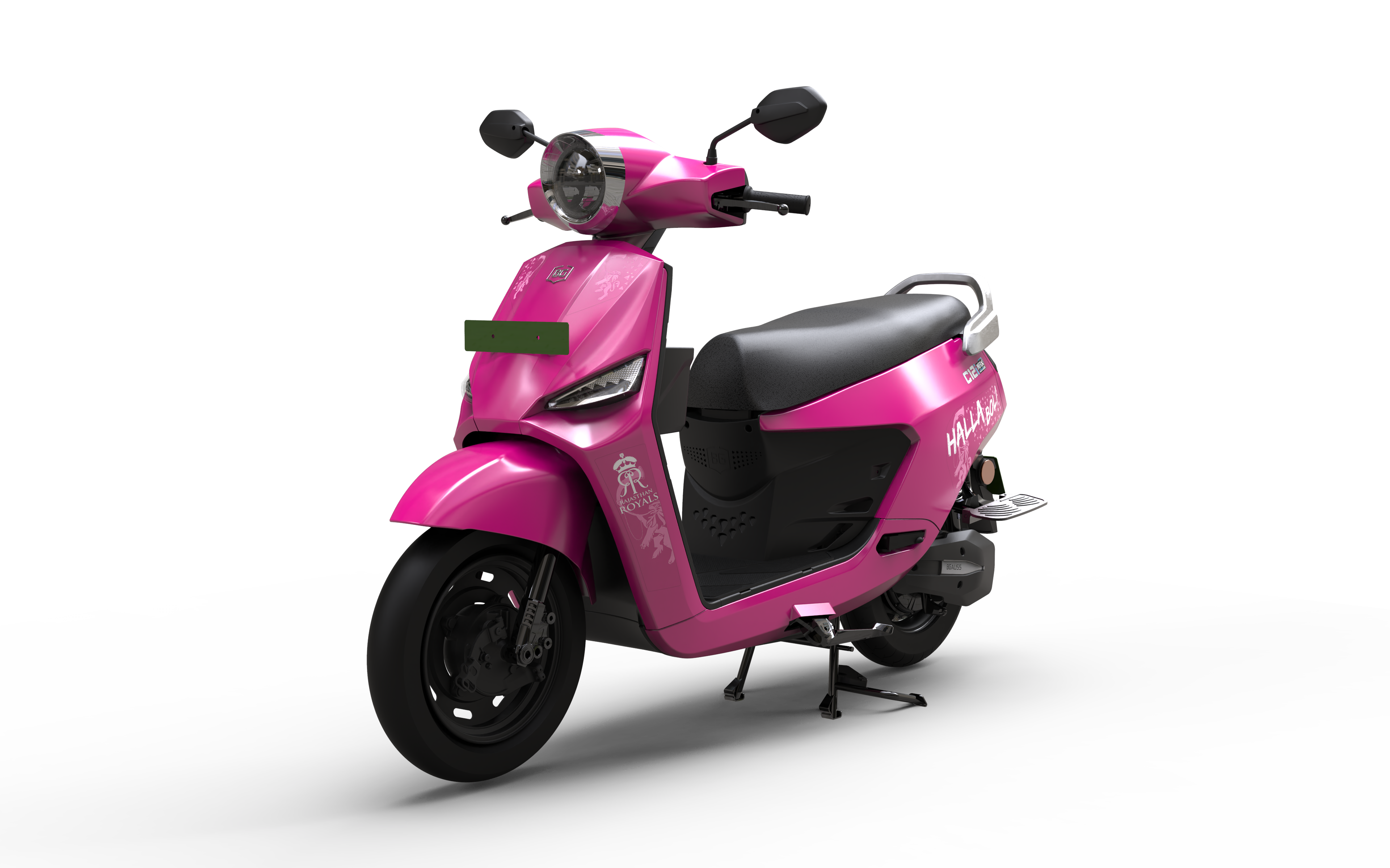 BGauss Partners with Rajasthan Royals, Unveils ‘BG-PinkE’ During IPL Season