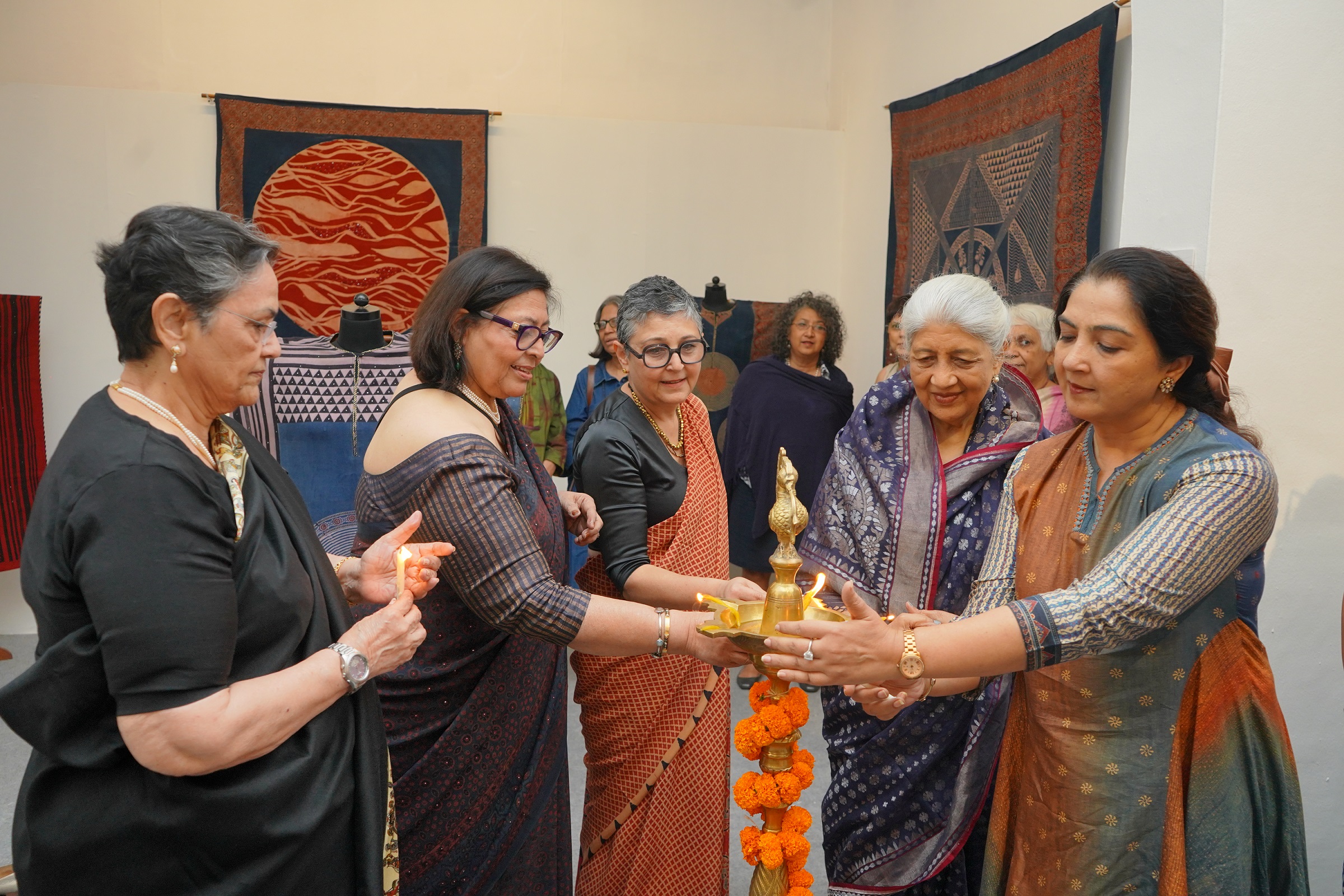 Shelly Jyoti’s Indigo: The Blue Gold II Opens at Bikaner House Tracing Histories of Migration, Memory and Regeneration