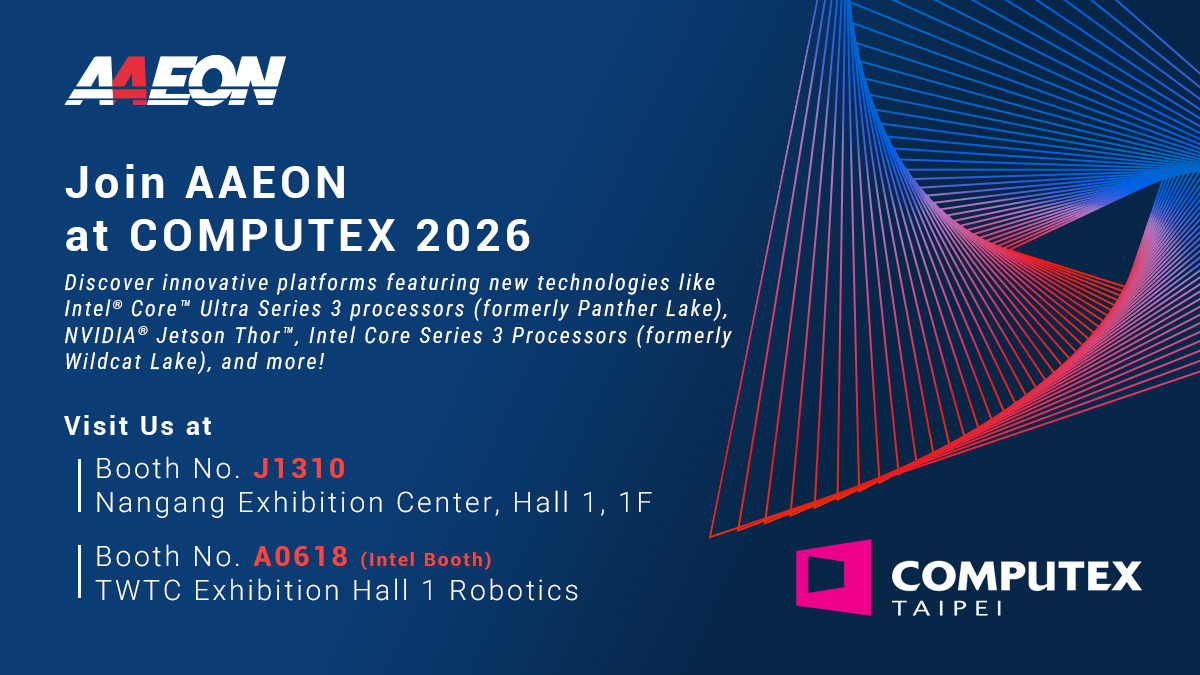 AAEON Places Physical AI Front and Center at COMPUTEX 2026