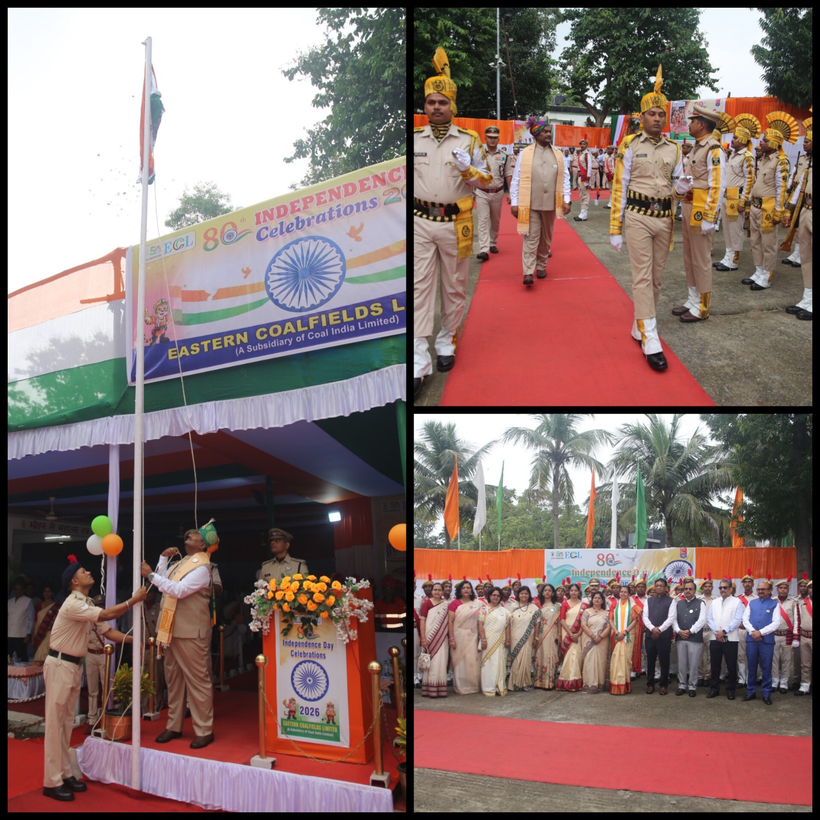 ECL celebrates 80th Independence Day with patriotic fervour