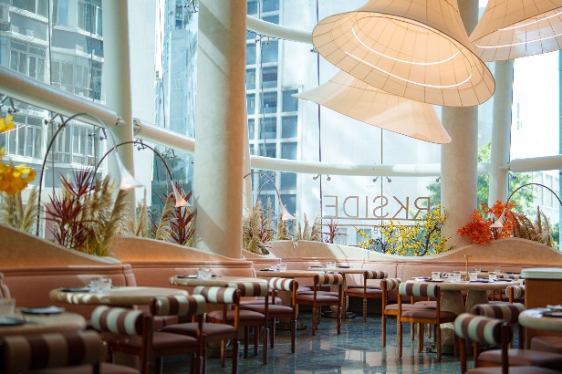 Hong Kong’s Sculptural, Nature Inspired Dining Concept - PARKSIDE@NINA CWB Opens Today