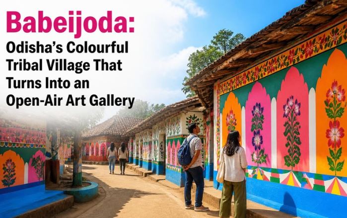 Babeijoda: Odisha’s Colourful Tribal Village That Turns Into an Open-Air Art Gallery