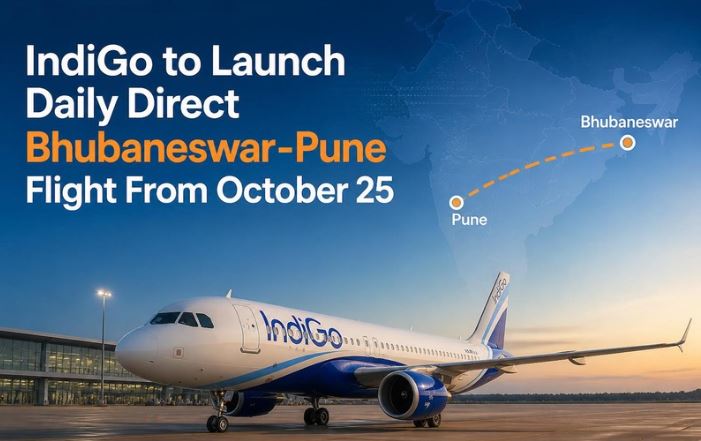 IndiGo to Launch Daily Direct Bhubaneswar-Pune Flight From October 25