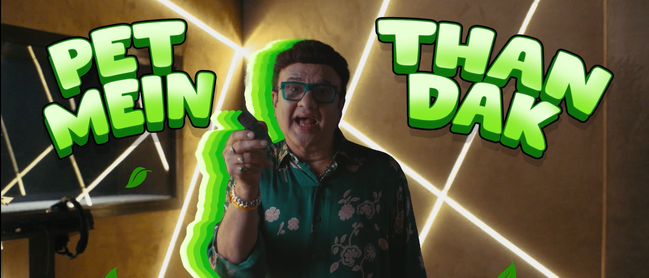Dabur Pudin Hara turns Anu Malik's "Aag Laga Di" into an acidity campaign with 'Aag Bujha Di' 
