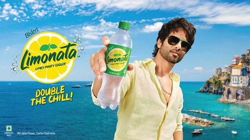 Bisleri Limonata Launches the New "DoubleTheChill" Campaign Featuring Shahid Kapoor