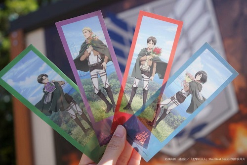 New Novelty Item Now Available in the SNS Campaign for the TV Anime 'Attack on Titan' × Nijigen no Mori Collaboration Event