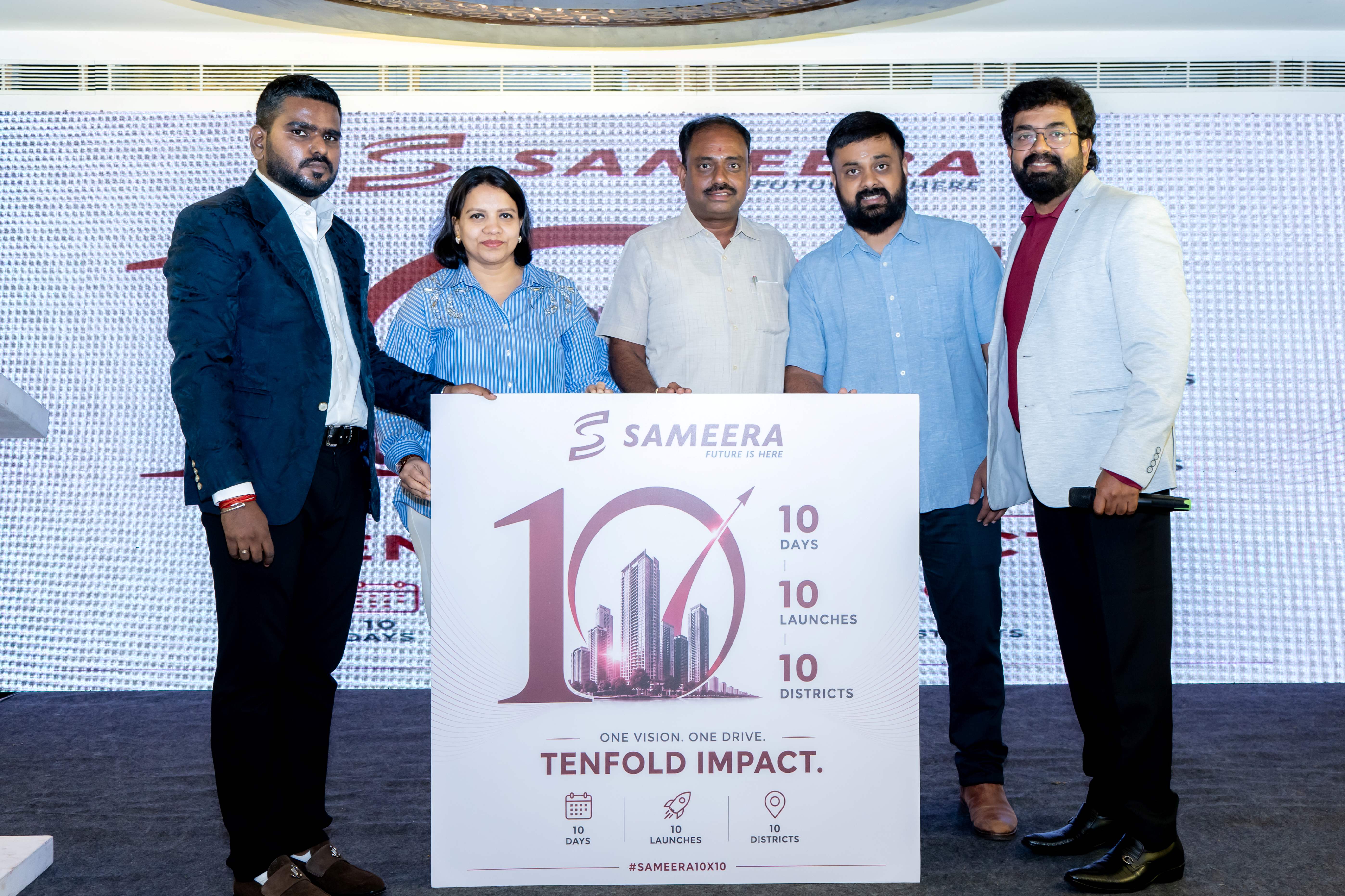 Sameera Group Unveils First-of-its-kind ‘10 Projects in 10 Days across 10 Districts’ initiative in Tamil Nadu